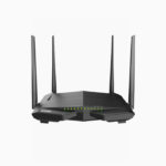 Modem Routeur WiFi TENDA V12, Noir, Wireless AC1200 Bi Bande VDSL-ADSL