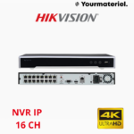 NVR Hikvision 16 channels 4K POE DS-7616NI-Q2/16P