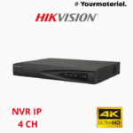 NVR IP HIKVISION 4 Ports 4k DS-7604NI-Q1/4P
