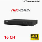 iDS-7216HUHI-M2/XT DVR AcuSense Hikvision 16 Channels 8MP 2HDD Tow ways Audio & Dual-Lens