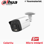 Camera Dahua 5mp Smart Dual Illuminators  étanche DH-HAC-HFW1500TLMP-IL-A