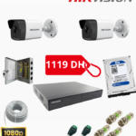 Pack Hikvision 2 camera 2mp