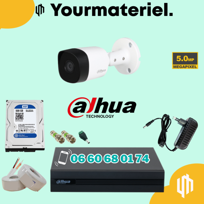 Pack dahua 1 camera 5mp Promotion 2025 – Image 1