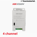 Hikvision 12 Volts 4 Channel CCTV Power Supply - DS-2FA1225-C4 (EUR)