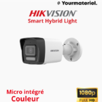 Camera IP HIKVISION 2mp Smart Hybrid Light micro intégré étanche DS-2CD1023G2-LIU