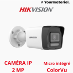 Camera IP HIKVISION 2mp Colorvu micro intégré étanche