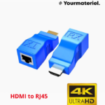 HDMI Extender By cat-5e/6e cable Transmitter jusqu’à 30 m 1080P 2K 4 K