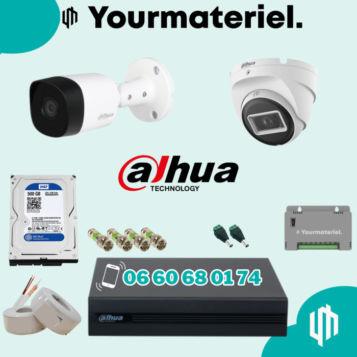 Pack dahua 2 camera 2mp Promotion 2025 – Image 1
