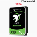 Disque dur Seagate Exos X18 16To SATA 6 Go/s 7200 TR/Min (ST16000NM000J)