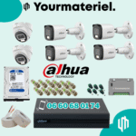 Pack dahua 6 caméras 2mp couleur Promotion 2026