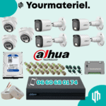 Pack dahua 7 caméras 2mp couleur Promotion 2026