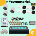 Pack dahua 7 caméras 5mp Promotion 2026