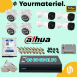 Pack dahua 8 caméras 5mp Promotion  2026