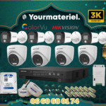 Pack Hikvision 8 camera 3K/6mp Offres Spéciales Été 2025