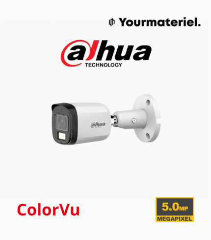 CAMERA DAHUA 5mp étanche couleur DH-HAC-B2A51P-U-IL