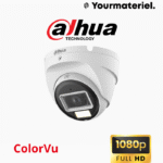 CAMERA DAHUA 2mp Dome couleur DH-HAC-T2A21P-U-IL