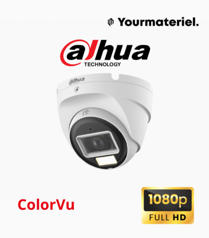CAMERA DAHUA 2mp Dome couleur DH-HAC-T2A21P-U-IL