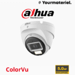 CAMERA DAHUA 5mp Dome couleur DH-HAC-T2A51P-U-IL