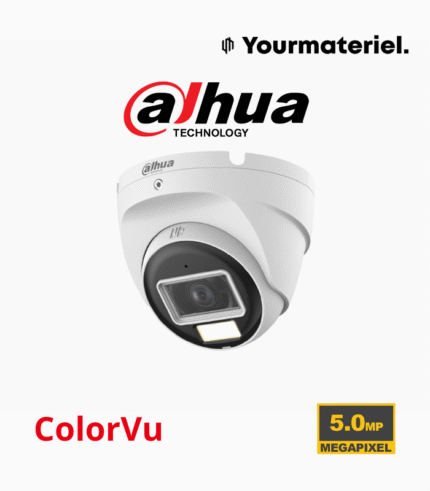 CAMERA DAHUA 5mp Dome couleur DH-HAC-T2A51P-U-IL
