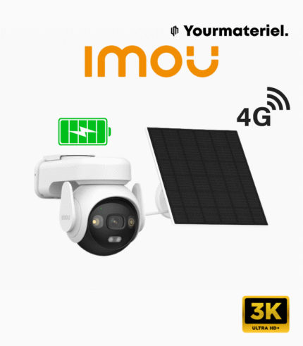 Caméra Extérieure Sans Fil Imou AOV PT 5MP 3K – Wi-Fi + 4G, IA, Batterie 10000mAh, Panneau Solaire, Modèle IPC-B7ED-5M0TEA-EU/FSP14