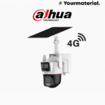 Caméra réseau 4G à énergie solaire avec zoom hybride PT WizColor de 3+3 MP IPC-PTS2649C-3E3Z-4GB20