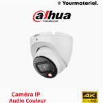 DH-IPC-HDBW1839E1-A-IL  Caméra ip dahua 8Mp Dome Smart Dual Light Audio
