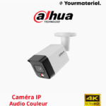 IPC-HFW1839TC-A-IL Caméra ip dahua 8Mp étanche Smart Dual Light Audio
