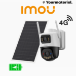 IPC-SA70F-10M0T2-EU/FSP008 iMOU AOV Double Caméra IP extérieure 10 MP / 4G Solaire