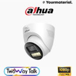 Caméra Dahua HAC-HDW1200TQ-IL-T 2MP HDCVI Smart Dual Light avec Audio Two-way Talk IP67