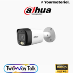 Caméra Dahua HAC-HFW1200RM-IL-T 2MP HDCVI Smart Dual Light avec Audio Two-way Talk IP67