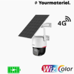 BP3EW-4G Camera WizColor  4G Solaire 3Mp 2K