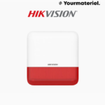 Sirène Extérieure Sans Fil Hikvision AX PRO 433 MHz 110 dB Rouge – DS-PS1-E-WB/RED
