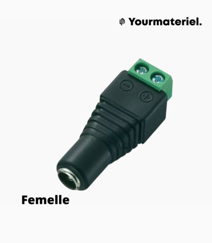 Fiche d'Alimentation DC Femelle