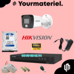 Pack Hikvision 1 camera couleur 2mp